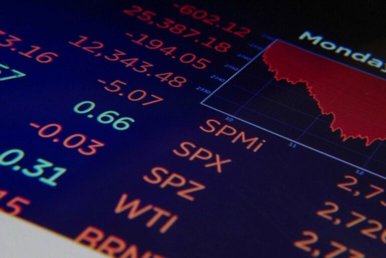 The chart may include a Relative Strength Index (RSI) for tracking market momentum.